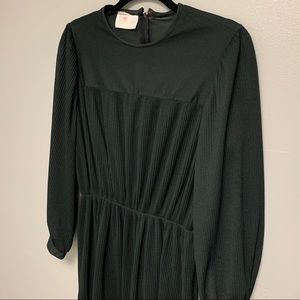 Vintage Union Made Sheer Balloon Sleeve Dress